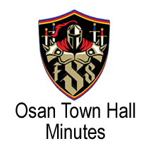 Osan AB Town Hall Minutes