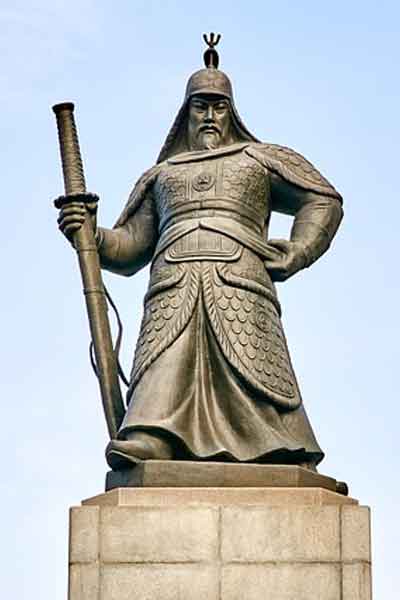 South Korea national hero and creator of the Geobukseon Turtle Ship vessel General Yi Sun-Shin