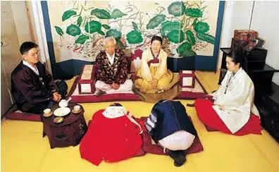 Traditional Korean cultural gathering