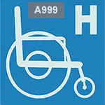 USFK Issued Handicap Parking Decals