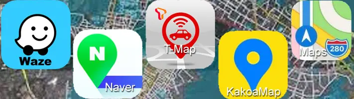 Navigation Apps in Korea