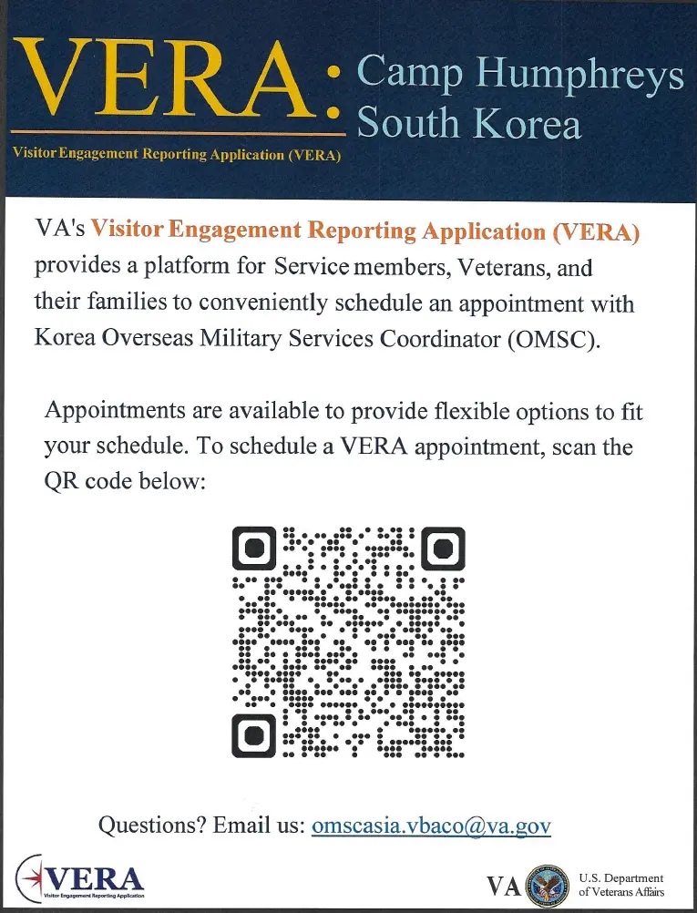 VA OMSC Representative in Korea